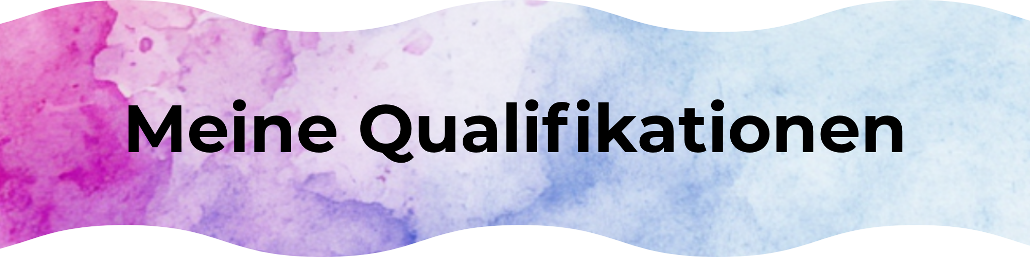 Meine Qualifikationen