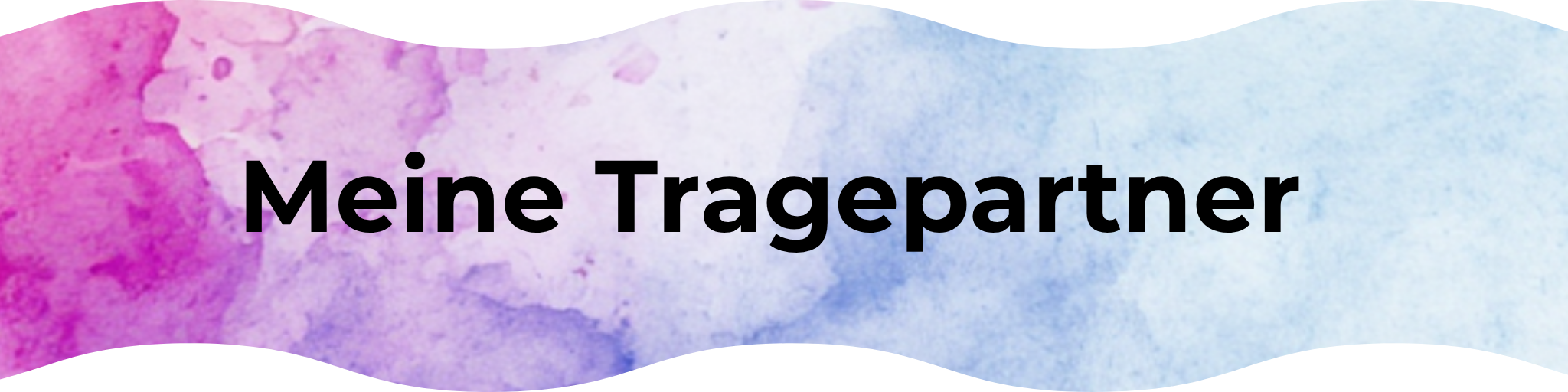 Meine Tragepartner