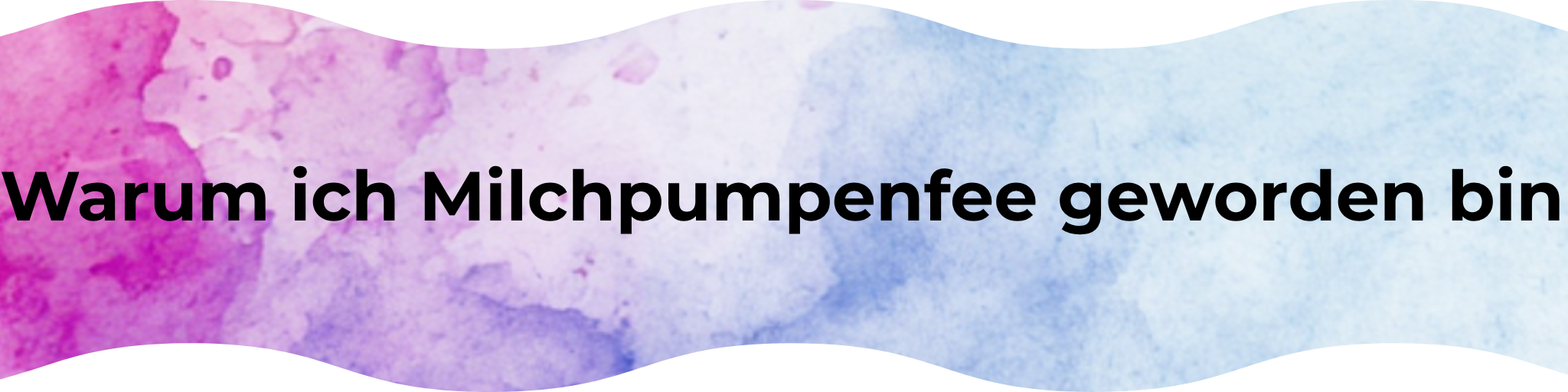 Warum ich Milchpumpenfee geworden bin